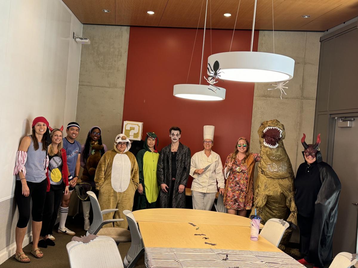 SE Admin Team in costume